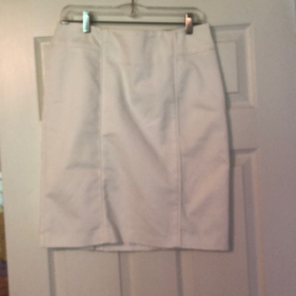 White dress skirt